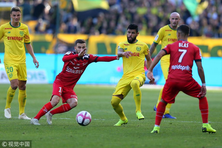 南特客场大胜甘冈，排名上升的简单介绍