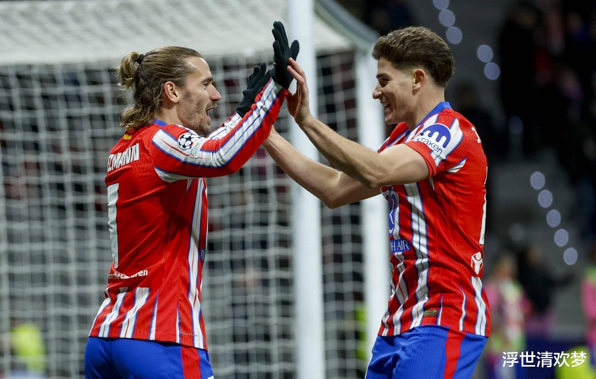 马竞中场组织有序，取得胜利积分